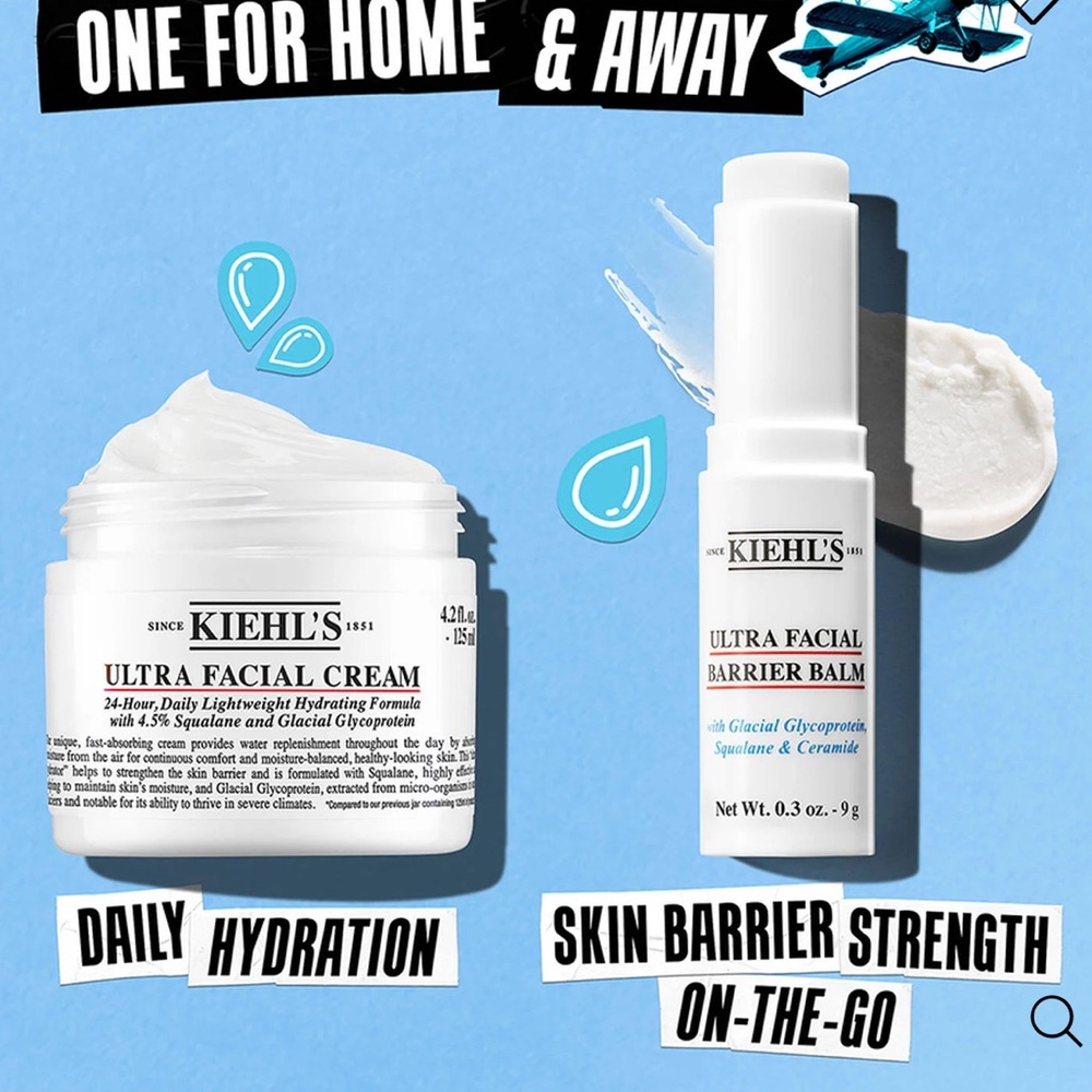 Kiehl’s Ultra Facial Skin Barrier Repair Balm + Squalane instant + on the go - Picture 7 of 11
